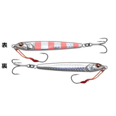 メガバス メタルジグ METAL-X WAVINGRIDER (メタルX ウェービングライダー) 30g G ピンクストライプ