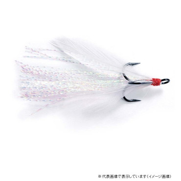 メガバス TEASER HOOK #1 ホワイト