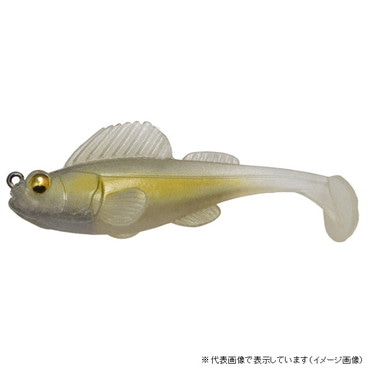 メガバス　ダークスリーパー　３．８ｉｎｃｈ　３／４ｏｚ　シラウオ