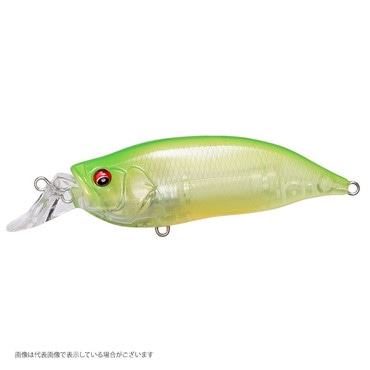 メガバス IXI SHAD(アイバイアイ シャッド) TYPE-R クリアライムチャート