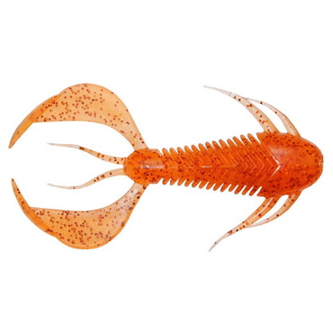 メガバス ROCK HOG(ロックホッグ) 3inch クリアオレンジ/レインボーフレーク