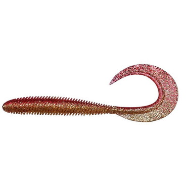 メガバス KEMURI CURLY(ケムリカーリー) 2.5inch アカキン