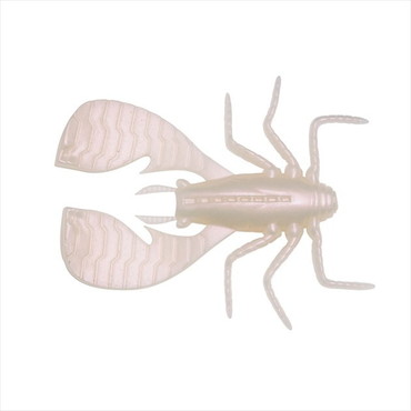 メガバス ワーム FUWABUG(フワバグ) 1.8インチ パールホワイト