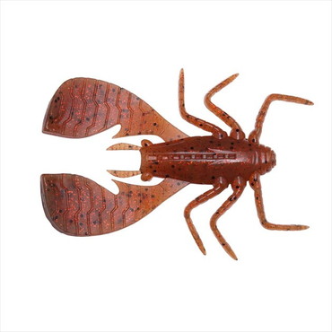 メガバス ワーム FUWABUG(フワバグ) 2.5インチ エビミソレッドフレーク