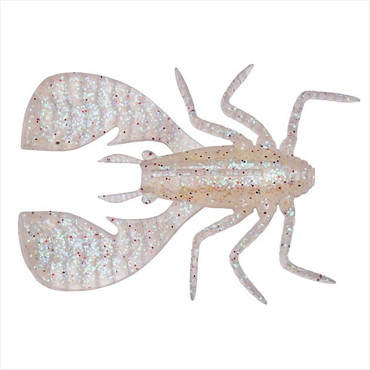 メガバス ワーム FUWABUG(フワバグ) 3.8インチ クリアホロ