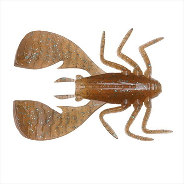 メガバス ワーム FUWABUG(フワバグ) 3.8インチ シナモンブルーフレーク