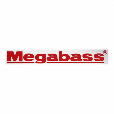 メガバス ステッカー カッティングステッカー Megabass 40cm レッド