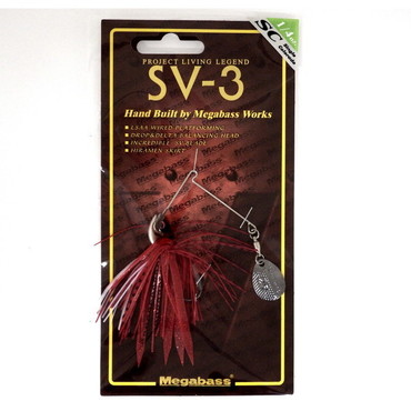 メガバス スピナーベイト バズベイト SV-3 (1/4oz SC) (SP-C) ILマムシ