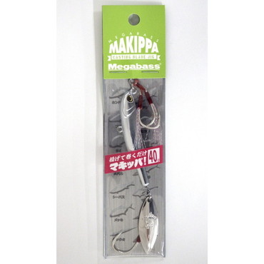 メガバス メタルジグ マキッパ 40g (SP-C) フルメタルシルバー