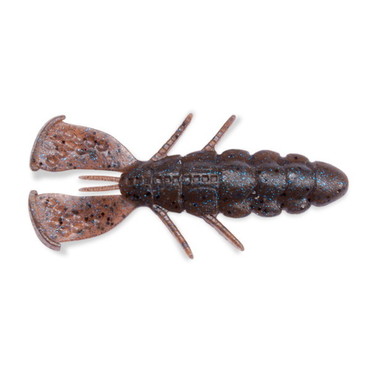 メガバス ワーム スラップホッグ 3.5inch ダークシナモン/ブルーフレーク