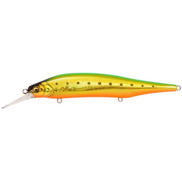 メガバス シーバスルアー X-80 マグナム+1 GG ライムゴールド