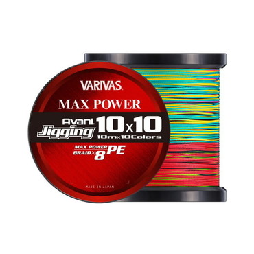 バリバス PEライン アバニ ジギング10X10マックスパワーPE X8 600m 6号(MAX 85LB)
