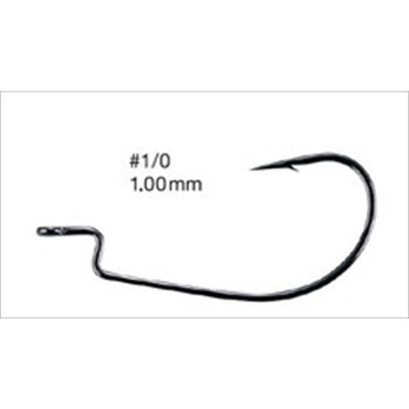 バリバス ワームフック オフセットマスター ヘビークラス #1/0