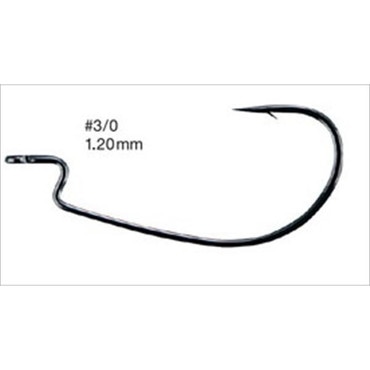 バリバス ワームフック オフセットマスター ヘビークラス #3/0
