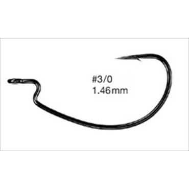 バリバス ワームフック オフセットマスター モンスタークラス #3/0