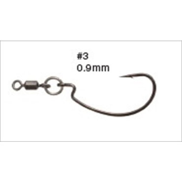 バリバス ワームフック リングオフセット #3