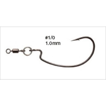 バリバス ワームフック リングオフセット #1/0