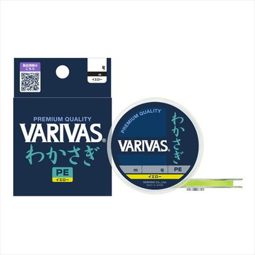 バリバス ライン VARIVAS わかさぎPEイエロー 30m 0.15号