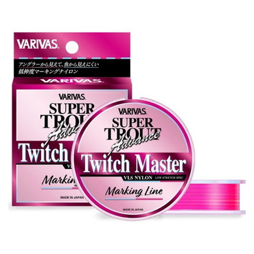 バリバス ライン スーパートラウトアドバンス トゥイッチマスター マーキングナイロン 100m 5LB(1.2号)
