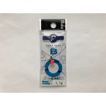 ムカイ ペレスプ ペレットB 1.1g 蛍光ピンク