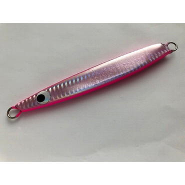 ムカイフィッシング(MUKAI) マシーンジグ 125g シルバーピンクエッジ