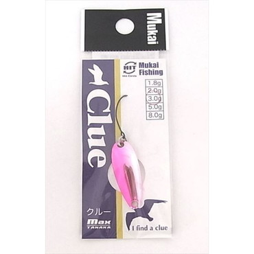 ムカイ スプーン CLue（クルー） 3.0g シルバーピンク
