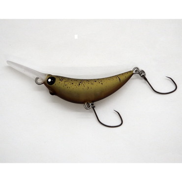 ムカイ トラウトプラグ Up Ward 残無35(S) 6CK BPオリーブBR