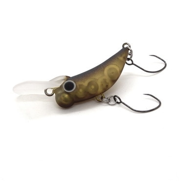 ムカイ トラウトプラグ 鯱(シャチホコ)28S SY-10 ゴールデンオリーブ