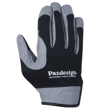 パズデザイン　ＰＧＶ－０３３　オフショアグローブ・レザー　ブラック　Ｌ