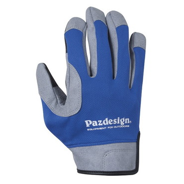 パズデザイン PGV-033 オフショアグローブ･レザー ブルー XL