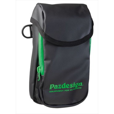 パズデザイン PAC-319 ターポリンモバイルポーチ ブラックグリーン