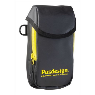 パズデザイン PAC-319 ターポリンモバイルポーチ ブラックイエロー