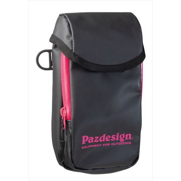 パズデザイン PAC-319 ターポリンモバイルポーチ ブラックピンク