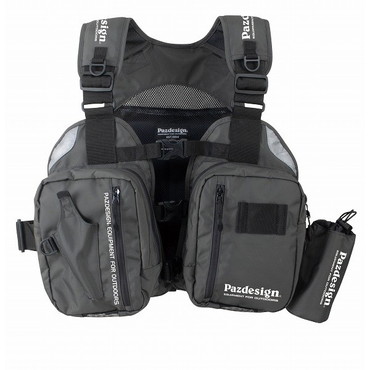 パズデザイン SLV-027 PSLマルチゲームベスト ガンメタホワイト