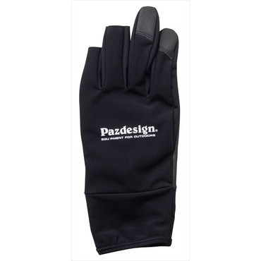 パズデザイン 防寒手袋 PGV-041 ライトゲームグローブ ブラックホワイト (S)