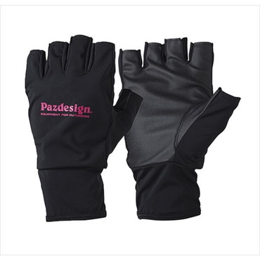 パズデザイン 手袋 PGV-045 5フィンガーレス･ライトゲームグローブ ブラックピンク S
