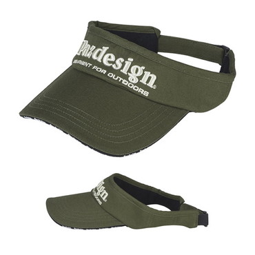 パズデザイン 帽子 PHC-078 3Dロゴサンバイザー カーキ F