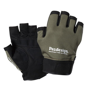 パズデザイン 手袋 PGV-038 5フィンガーレスクールドライグローブII オリーブ M