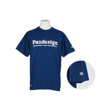 パズデザイン ウェア PazdesignコットンTシャツII インディゴ M