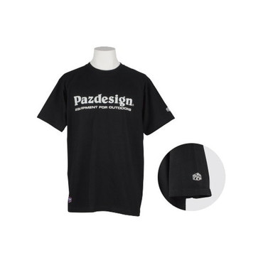 【特価】パズデザイン ウェア PazdesignコットンTシャツII ブラック S
