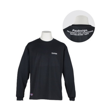 【特価】パズデザイン ウェア PazdesignドライロングTシャツII ブラック S
