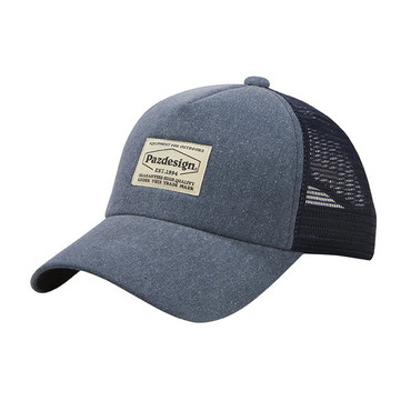 パズデザイン 帽子 PHC-082 パズデザイン メッシュキャップ スクエア ブルーグレー フリー
