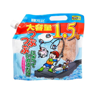 ヒロキュー エサ つぶつぶにぎっていれるだけ 大容量1.5kg