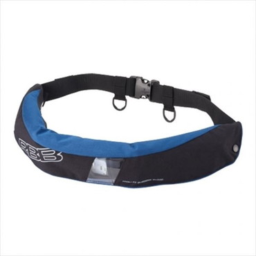 RBB エアーライフベルト18 ブラック/ブルー 国土交通省型式承認品､TYPE A 自動膨張式