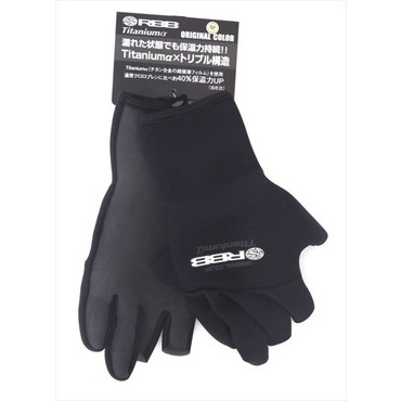 リバレイ 防寒手袋 RBB タイタニュームグローブ CA-22 947122 フルブラック M