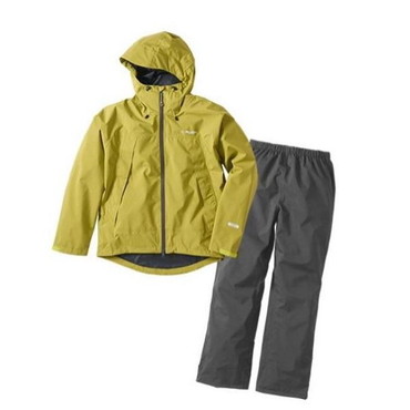 双進　6431 RL リバレイ コンフォータブルレインスーツ ライムイエロー S