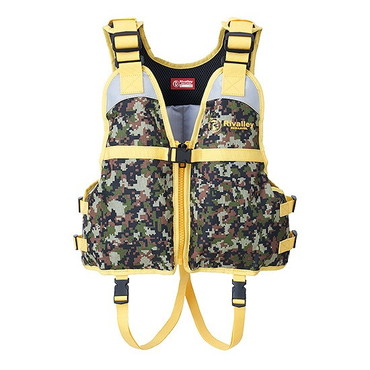 双進   ６４４３ＲＬ　キッズウォーターベストⅢＧＲカモ　１１０