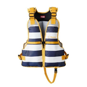 リバレイ ライフジャケット 6448 RL キッズベスト4 110 ネイビーボーダー