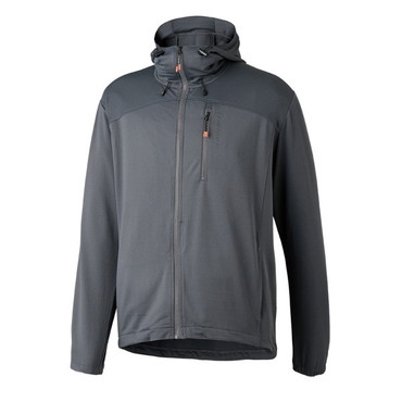 双進 ウェア 10026 SC ライトフーディー チャコール 2XL