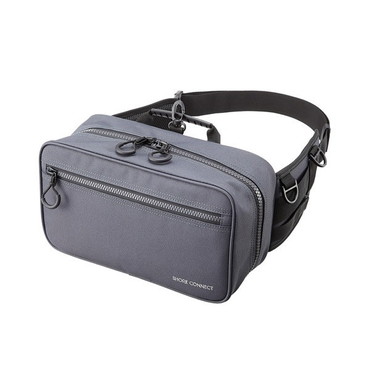 双進 リバレイ タックルバッグ 10027 SC フィッシングウエストバック チャコール